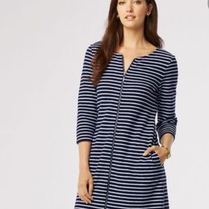 Pendleton Lola Striped French Terry Tartan Dress